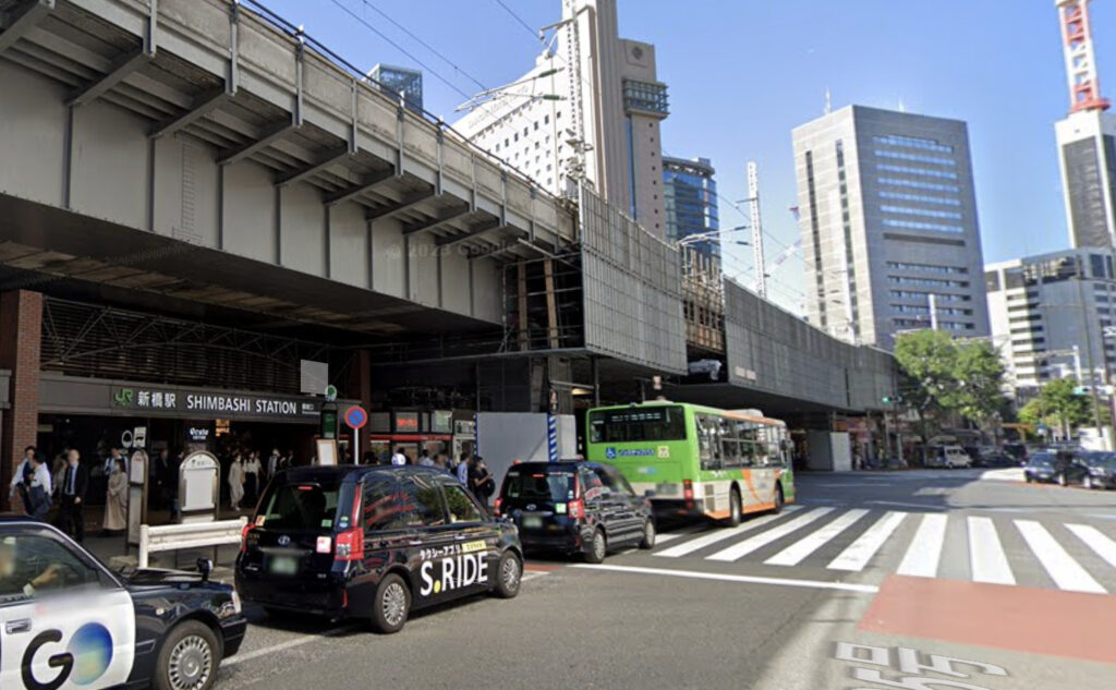 JR新橋駅銀座口